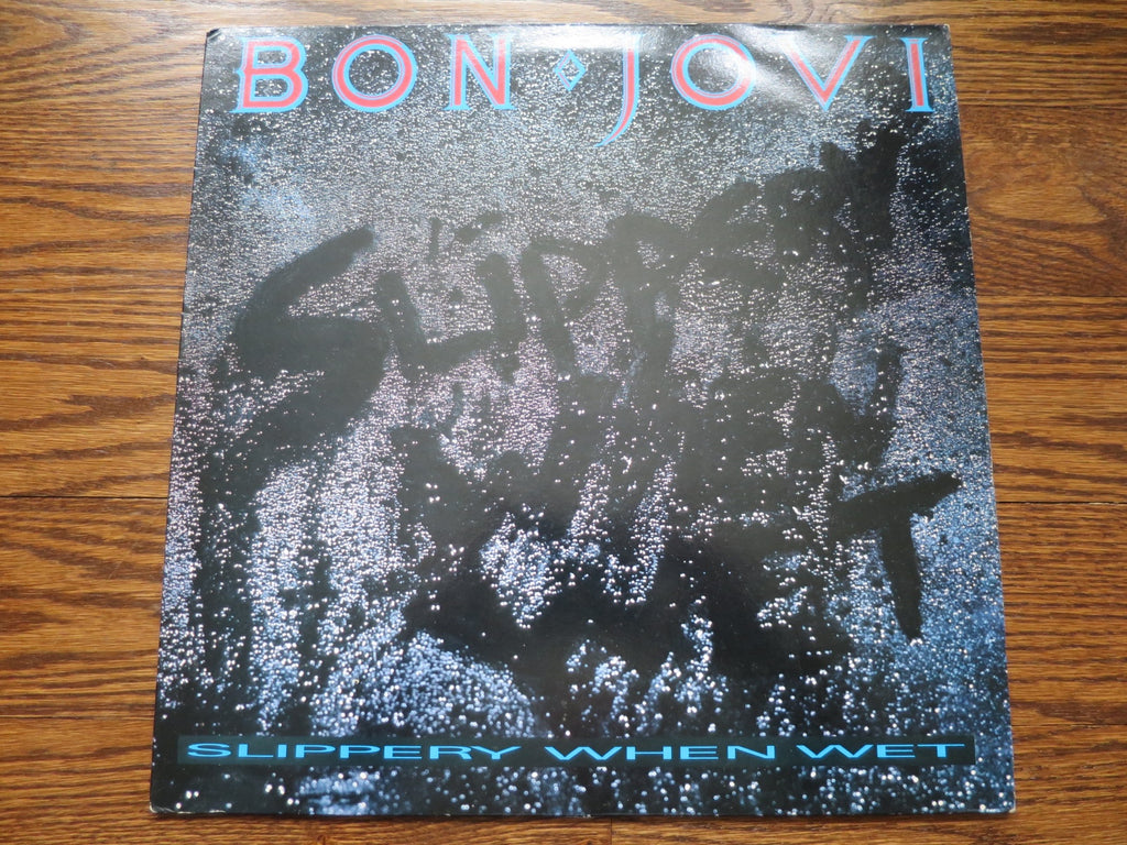 Bon Jovi - Slippery When Wet - LP UK Vinyl Album Record Cover