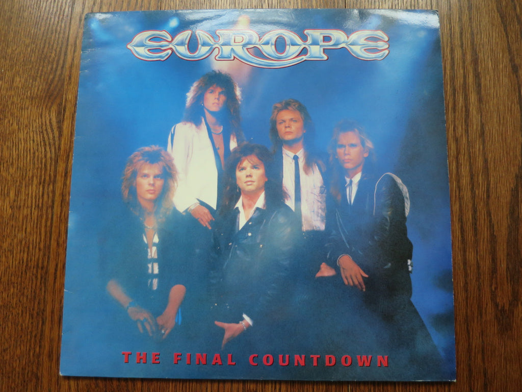 Europe - The Final Countdown - LP UK Vinyl Album Record Cover