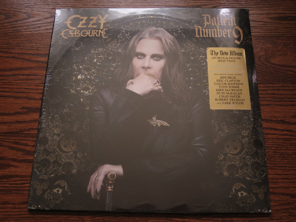 Ozzy Osbourne - Patient Number 9 (blue and yellow vinyl) 2two - LP UK Vinyl Album Record Cover