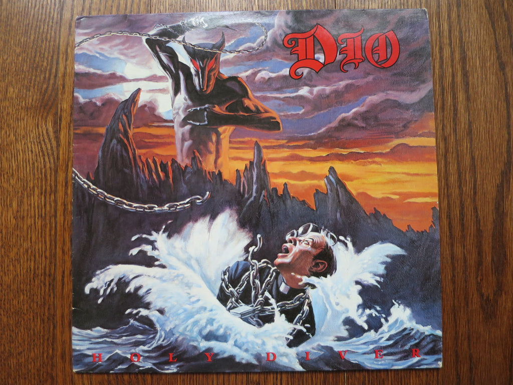 Dio - Holy Diver - LP UK Vinyl Album Record Cover