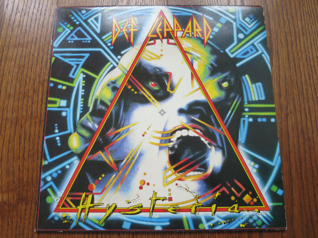 Def Leppard - Hysteria - LP UK Vinyl Album Record Cover