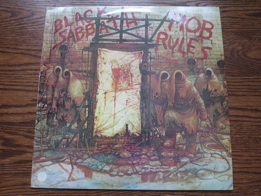 Black Sabbath - Mob Rules - LP UK Vinyl Album Record Cover