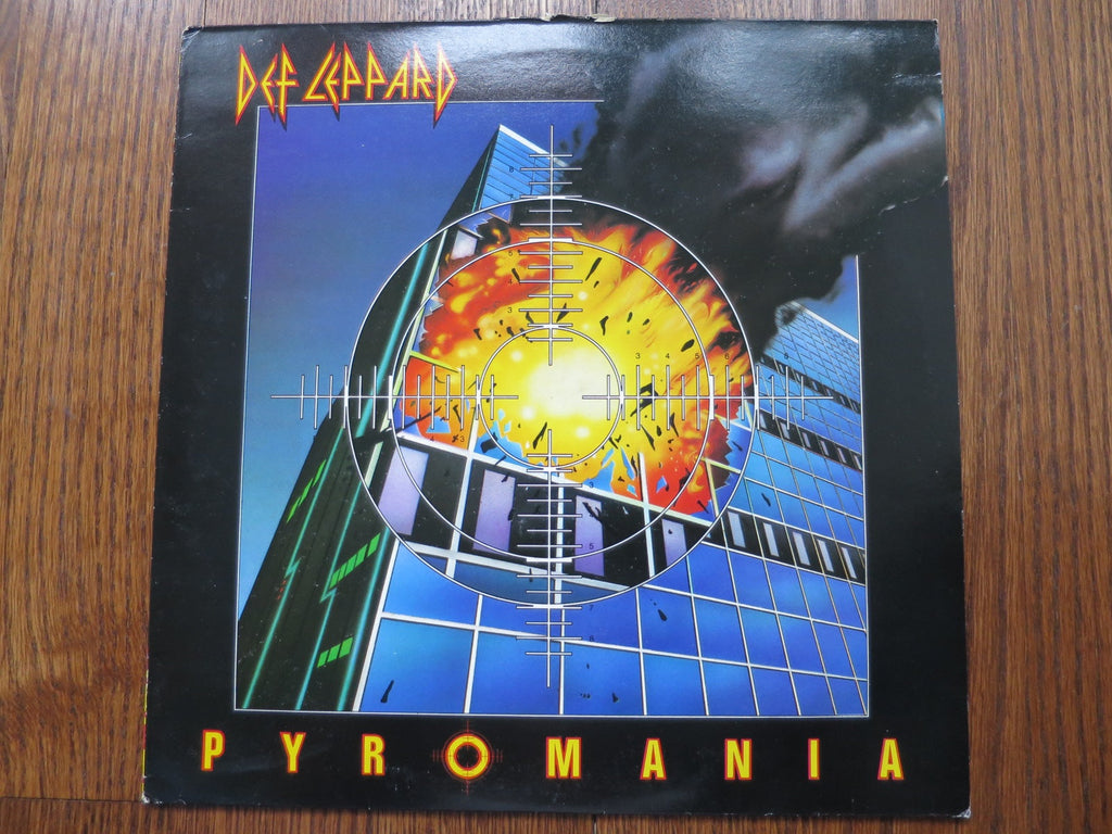 Def Leppard - Pyromania - LP UK Vinyl Album Record Cover