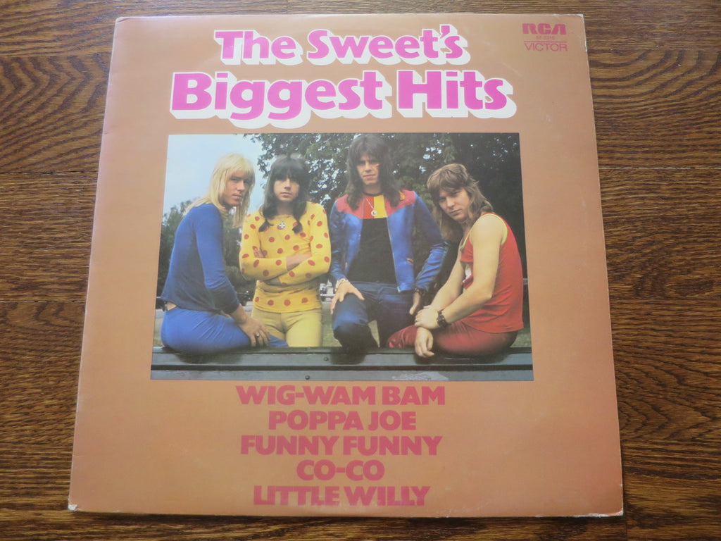 The Sweet - Biggest Hits - LP UK Vinyl Album Record Cover