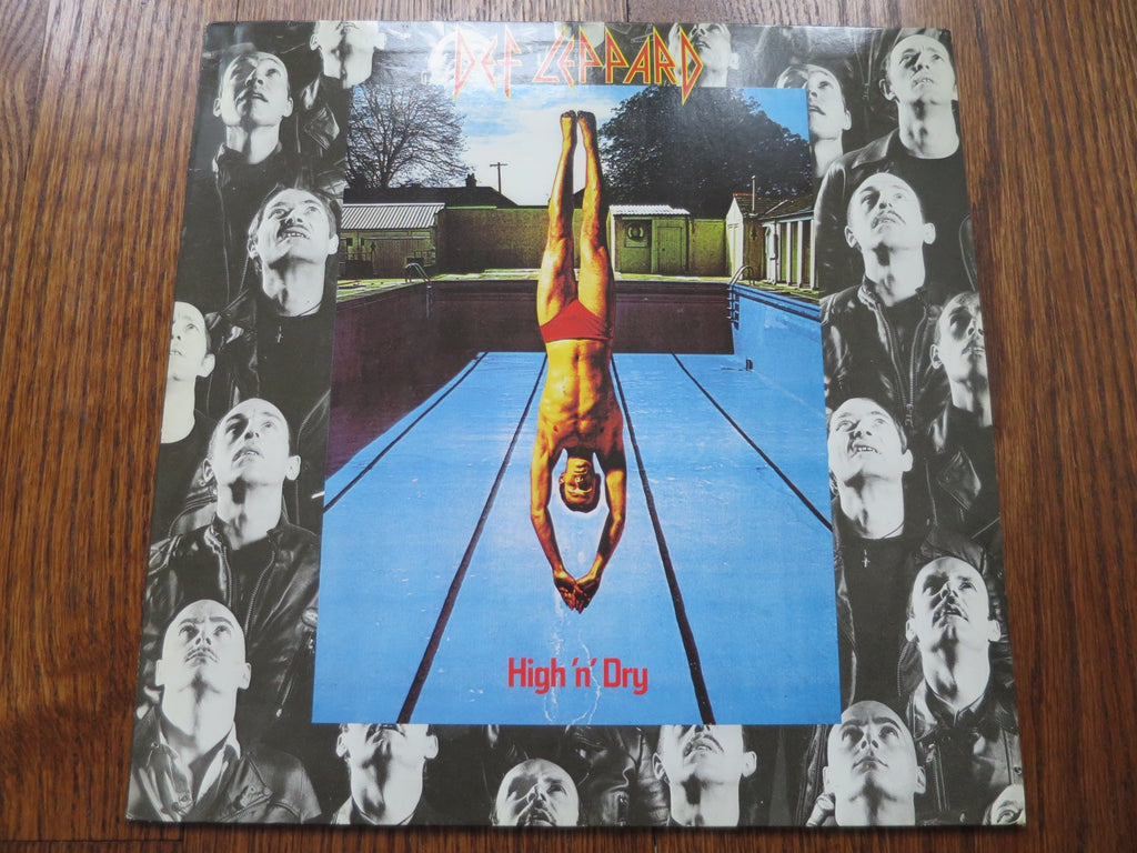 Def Leppard - High 'n' Dry - LP UK Vinyl Album Record Cover