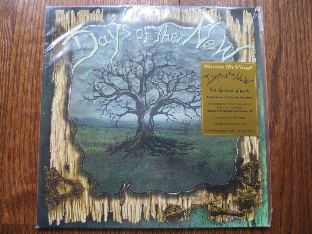 Days Of The New - The Green Album - LP UK Vinyl Album Record Cover