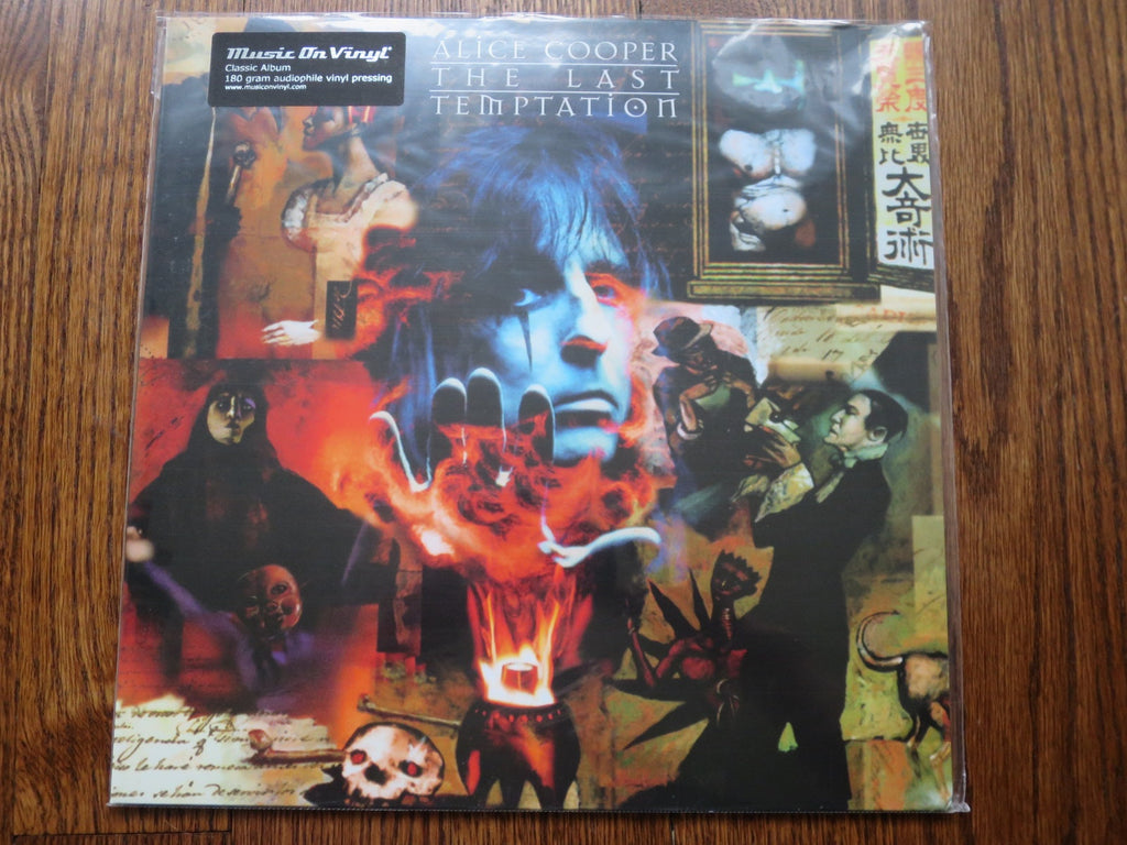 Alice Cooper - The Last Temptation (reissue) - LP UK Vinyl Album Record Cover