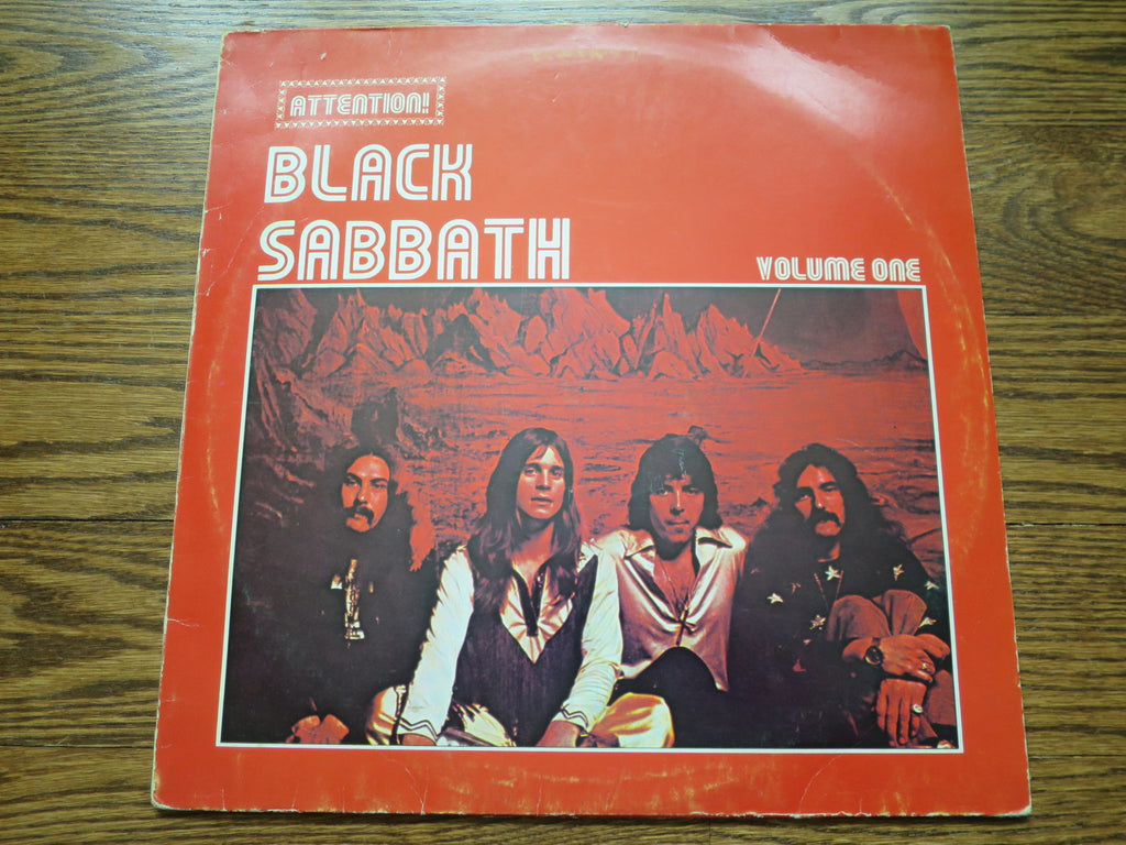 Black Sabbath - Attention! - LP UK Vinyl Album Record Cover