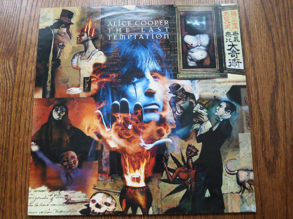Alice Cooper - The Last Temptation - LP UK Vinyl Album Record Cover