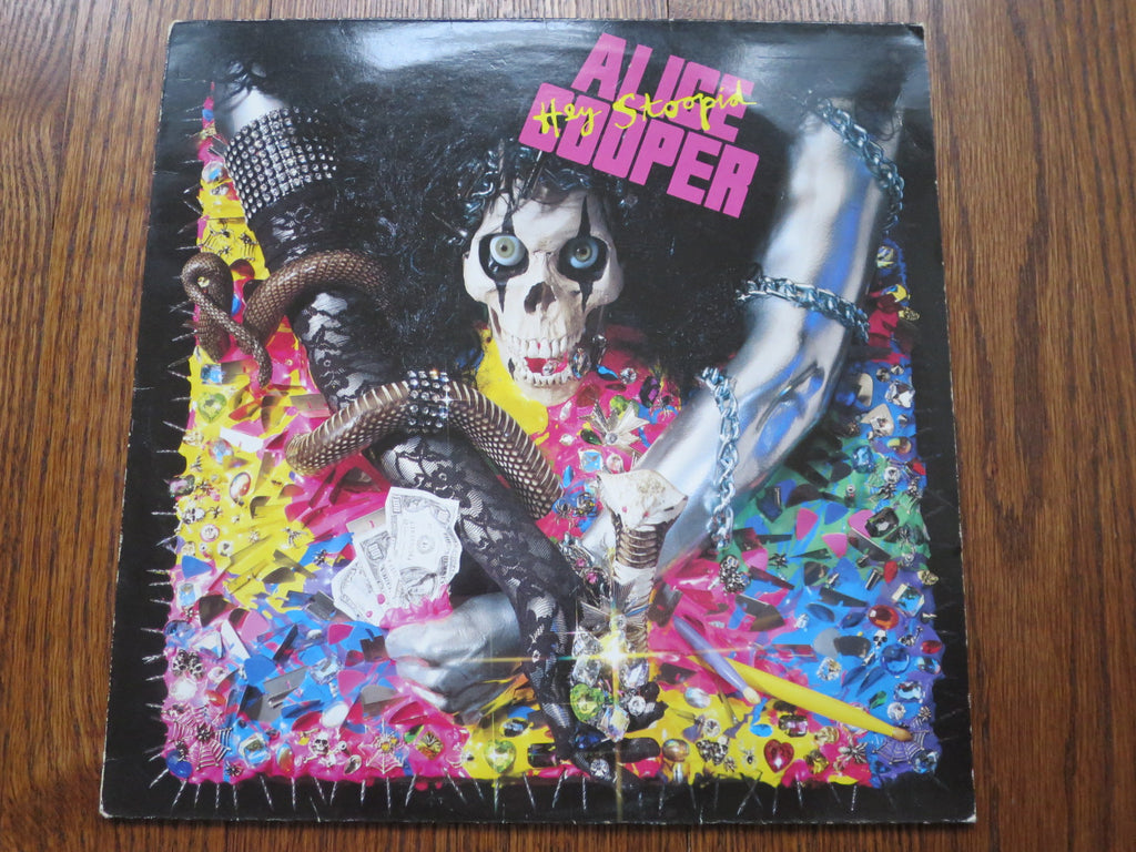 Alice Cooper - Hey Stoopid - LP UK Vinyl Album Record Cover