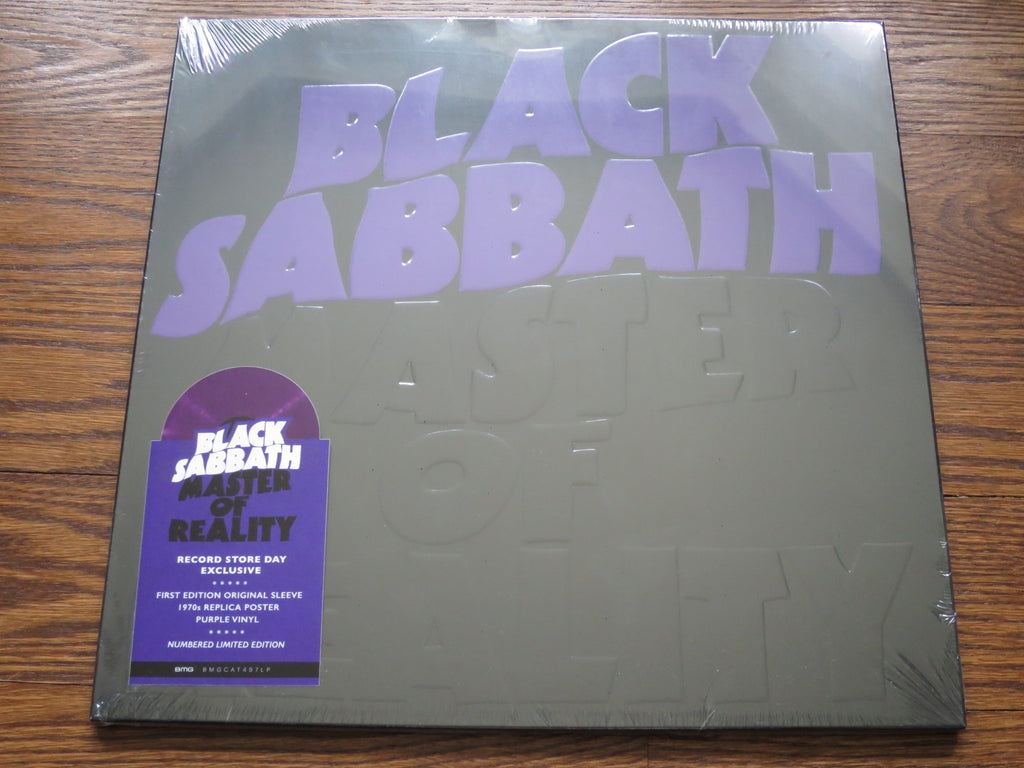Black Sabbath - Master Of Reality - LP UK Vinyl Album Record Cover