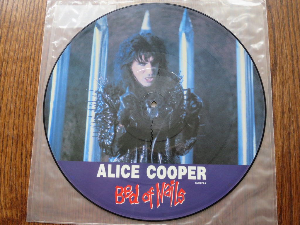 Alice Cooper - Bed Of Nails 12" picture disc - LP UK Vinyl Album Record Cover