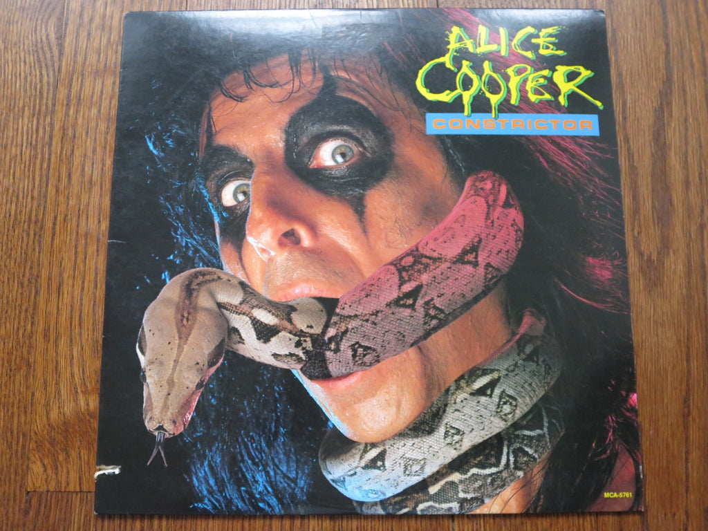 Alice Cooper - Constrictor - LP UK Vinyl Album Record Cover