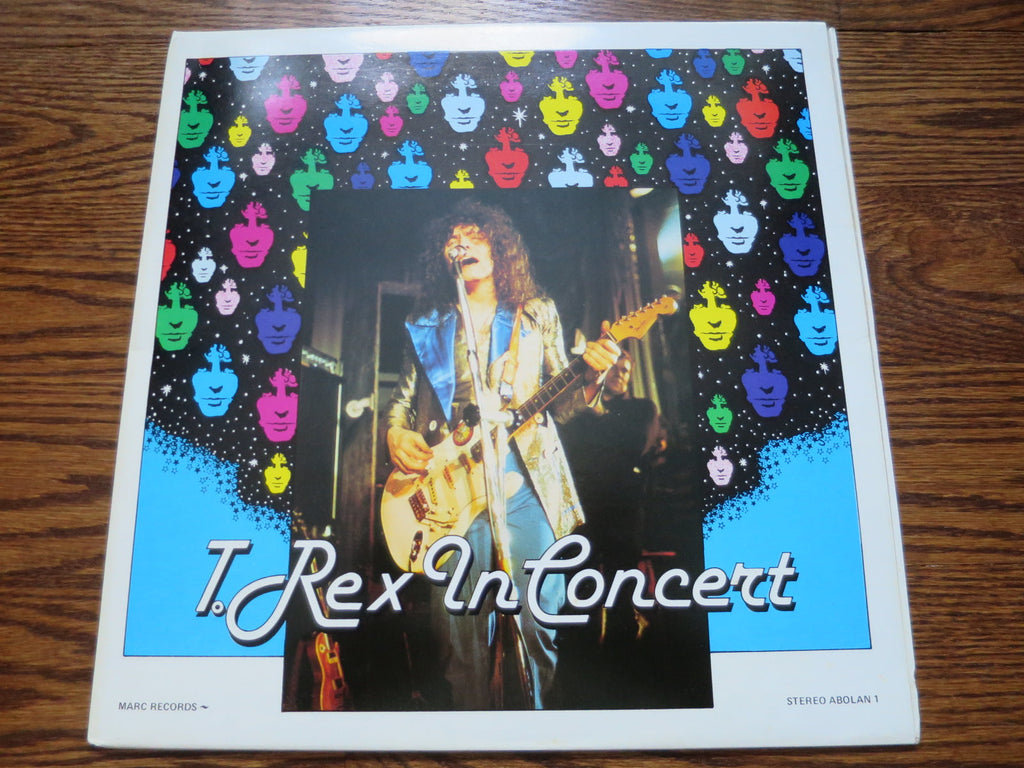 T. Rex - In Concert - LP UK Vinyl Album Record Cover