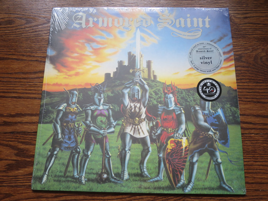 Armored Saint - March Of The Saint - LP UK Vinyl Album Record Cover