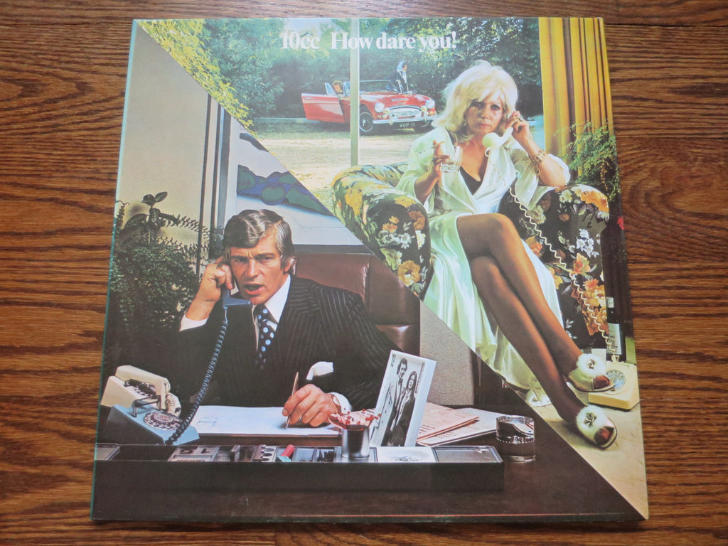 10cc - How Dare You! 2two - LP UK Vinyl Album Record Cover