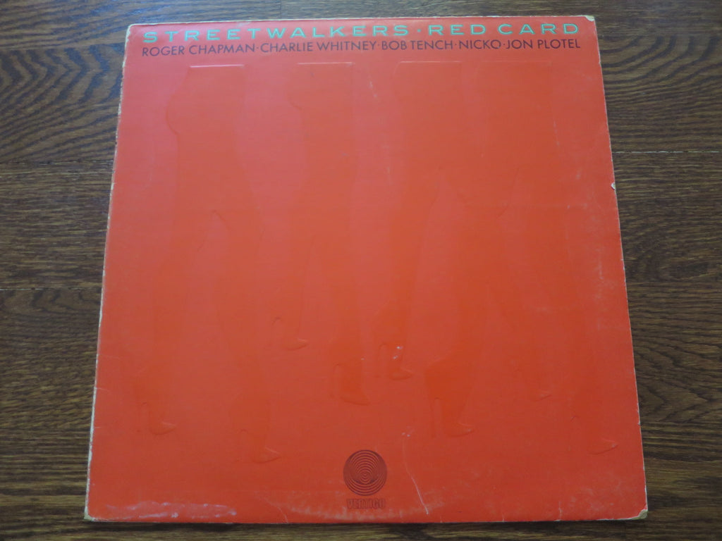 Streetwalkers - Red Card (red vinyl) - LP UK Vinyl Album Record Cover