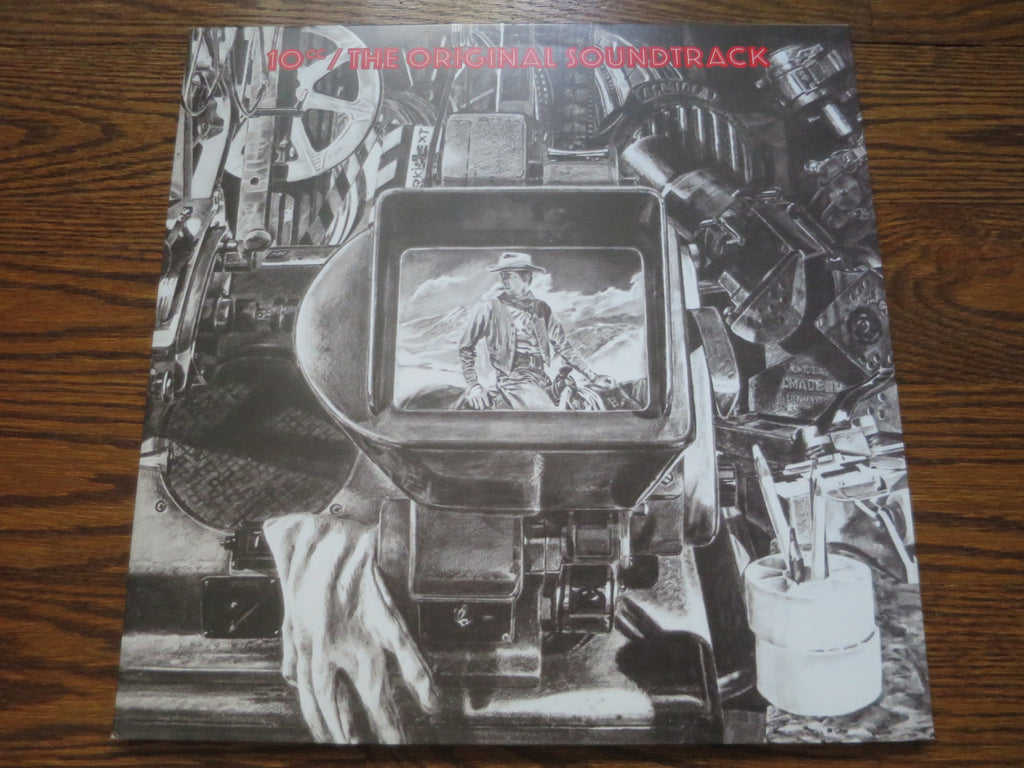 10cc - The Original Soundtrack 3three - LP UK Vinyl Album Record Cover