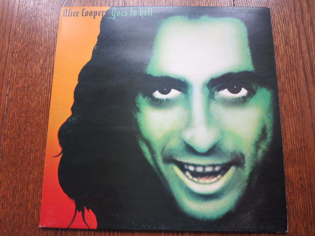 Alice Cooper - Goes To Hell - LP UK Vinyl Album Record Cover