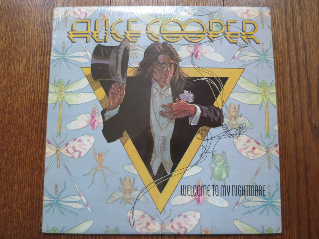 Alice Cooper - Welcome To My Nightmare 4four - LP UK Vinyl Album Record Cover