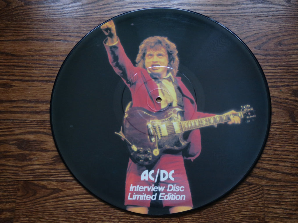 AC/DC - Interview picture disc - LP UK Vinyl Album Record Cover