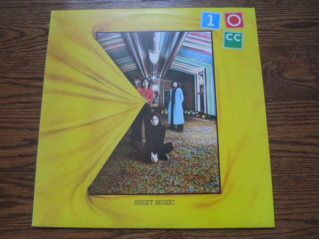 10cc - Sheet Music - LP UK Vinyl Album Record Cover