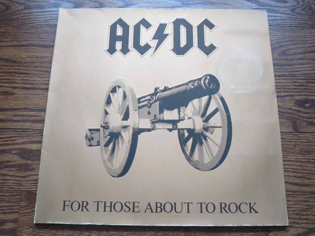 AC/DC - For Those About To Rock 2two - LP UK Vinyl Album Record Cover