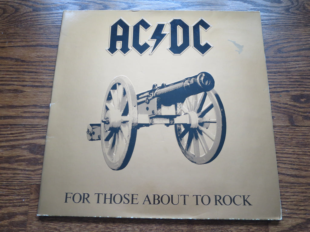 AC/DC - For Those About To Rock - LP UK Vinyl Album Record Cover