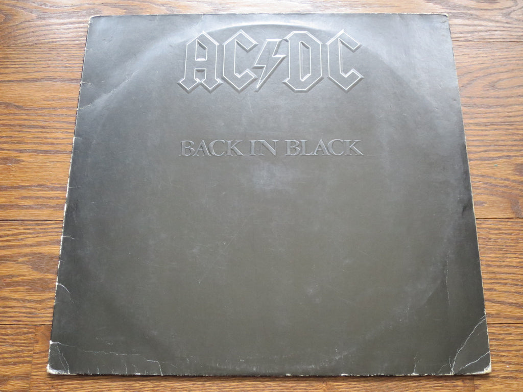 AC/DC - Back In Black 4four - LP UK Vinyl Album Record Cover