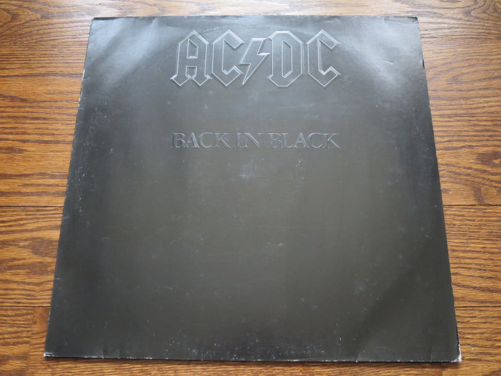 AC/DC - Back In Black 2two - LP UK Vinyl Album Record Cover