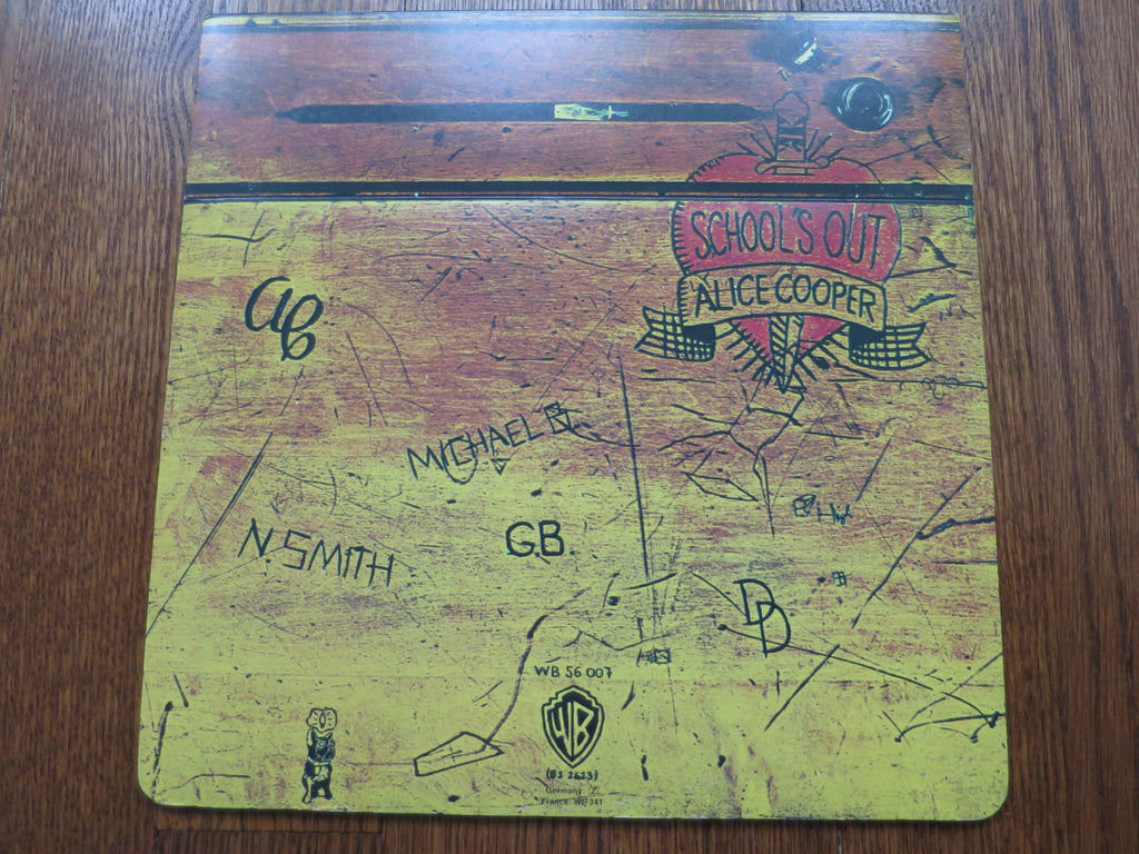 Alice Cooper - School's Out - LP UK Vinyl Album Record Cover