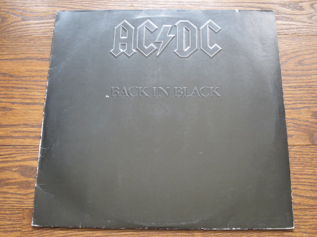 AC/DC - Back In Black - LP UK Vinyl Album Record Cover