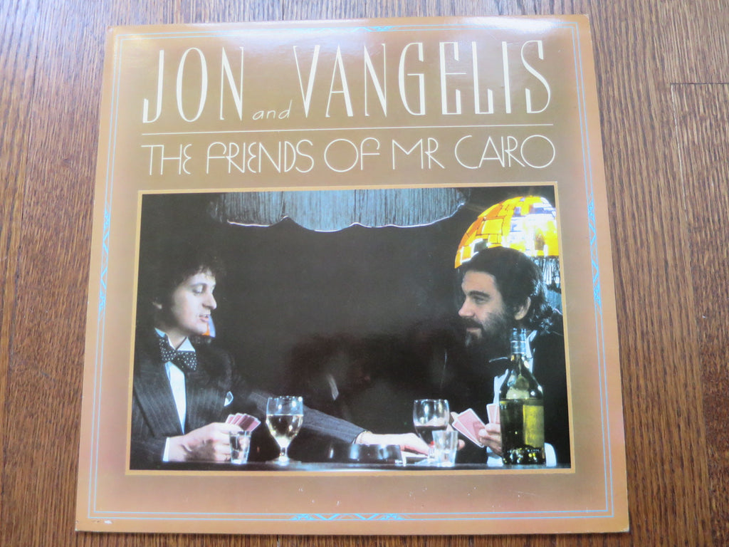 Jon and Vangelis - The Friends of Mr. Cairo - LP UK Vinyl Album Record Cover