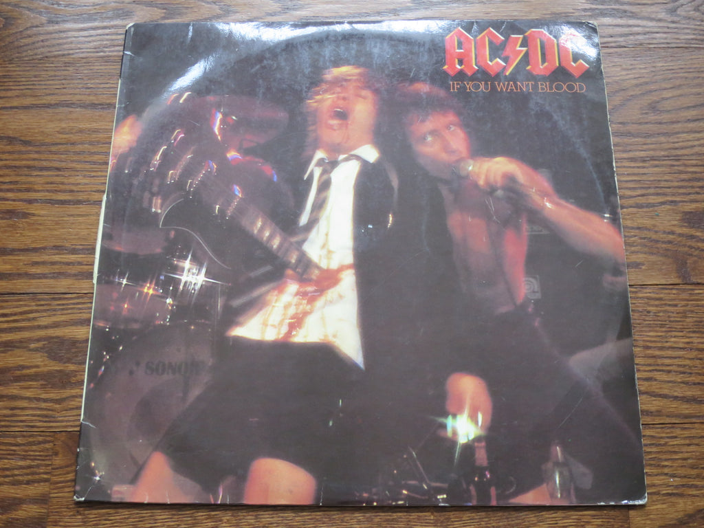 AC/DC - If You Want Blood - LP UK Vinyl Album Record Cover