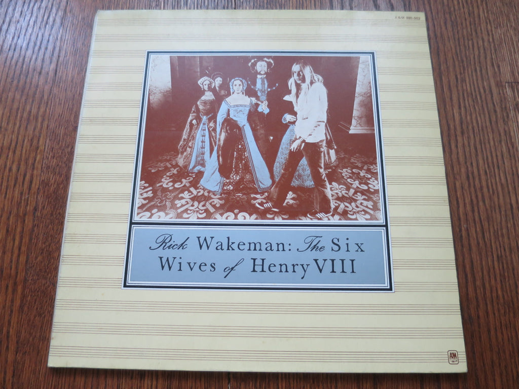 Rick Wakeman - The Six Wives of Henry VIII - LP UK Vinyl Album Record Cover