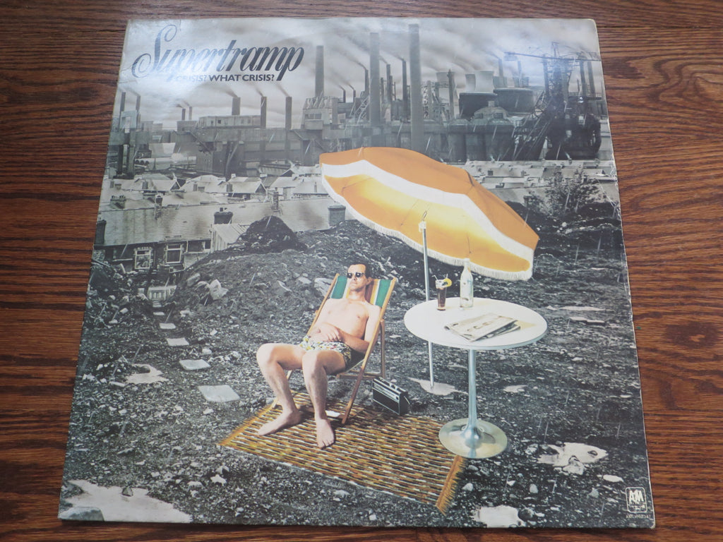Supertramp - Crisis? What Crisis? - LP UK Vinyl Album Record Cover