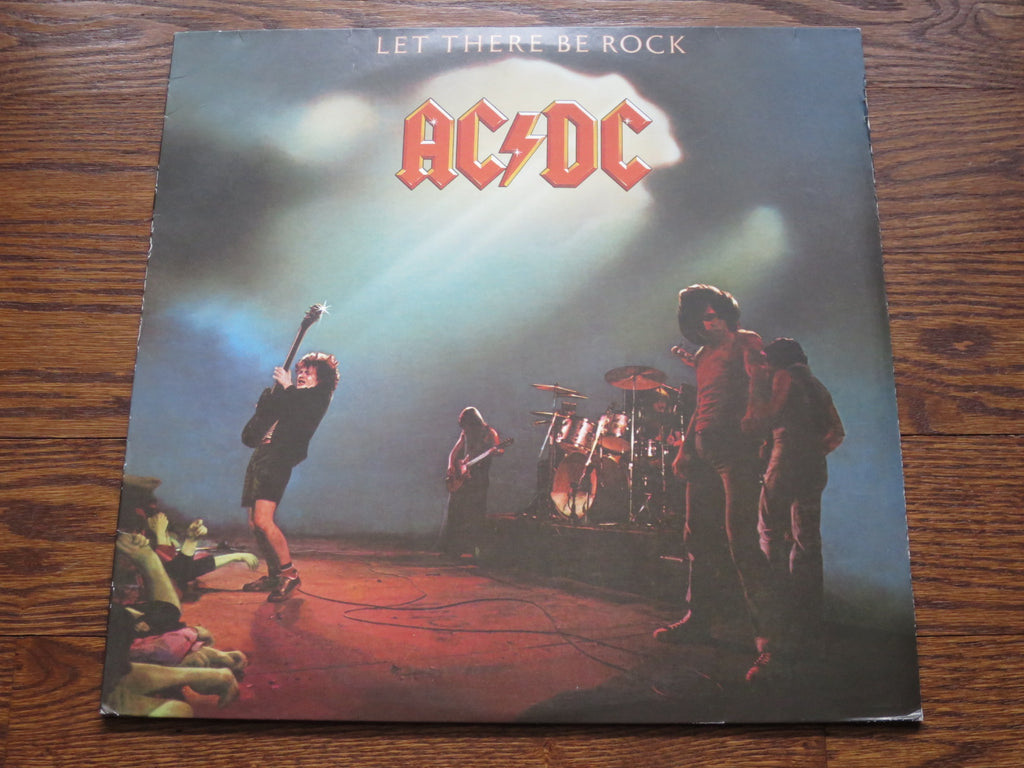 AC/DC - Let There Be Rock - LP UK Vinyl Album Record Cover