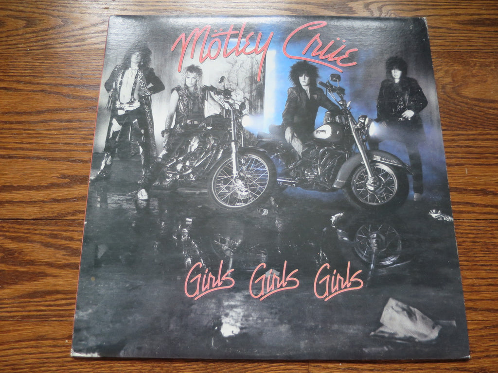 Motley Crue - Girls Girls Girls - LP UK Vinyl Album Record Cover