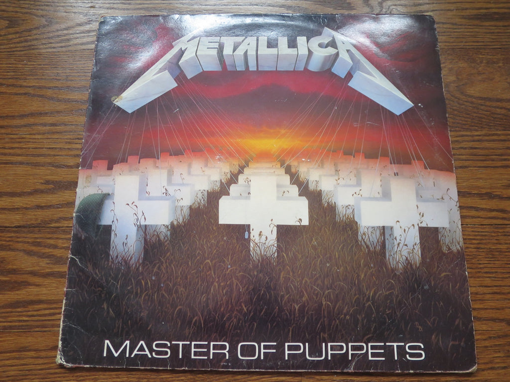 Metallica - Master Of Puppets - LP UK Vinyl Album Record Cover