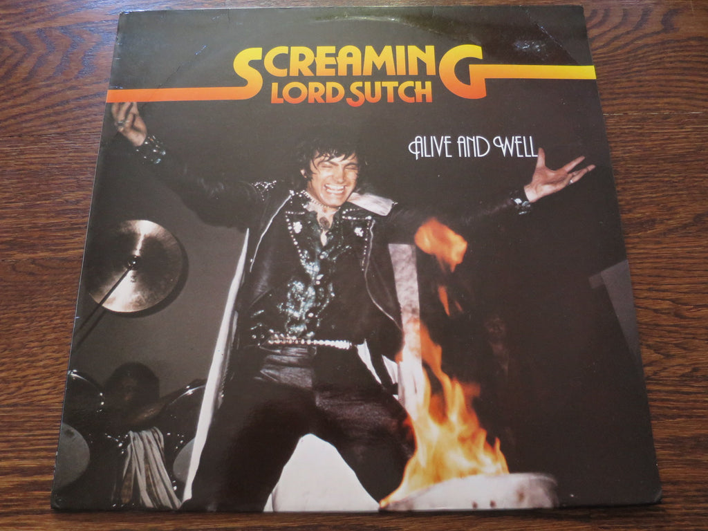 Screaming Lord Sutch - Alive and Well - LP UK Vinyl Album Record Cover