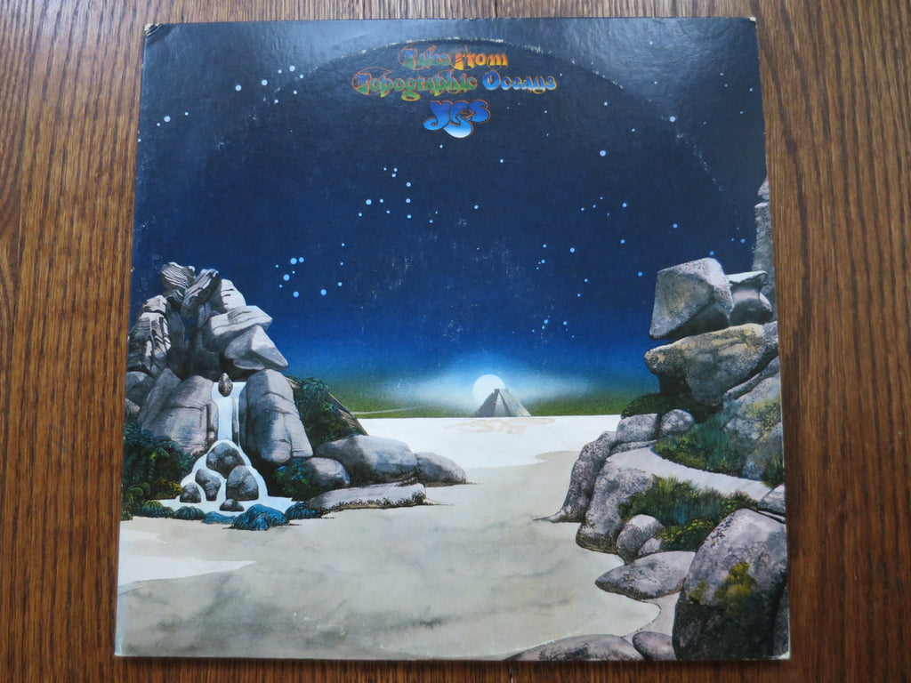 Yes - Tales From Topographic Oceans 3three - LP UK Vinyl Album Record Cover