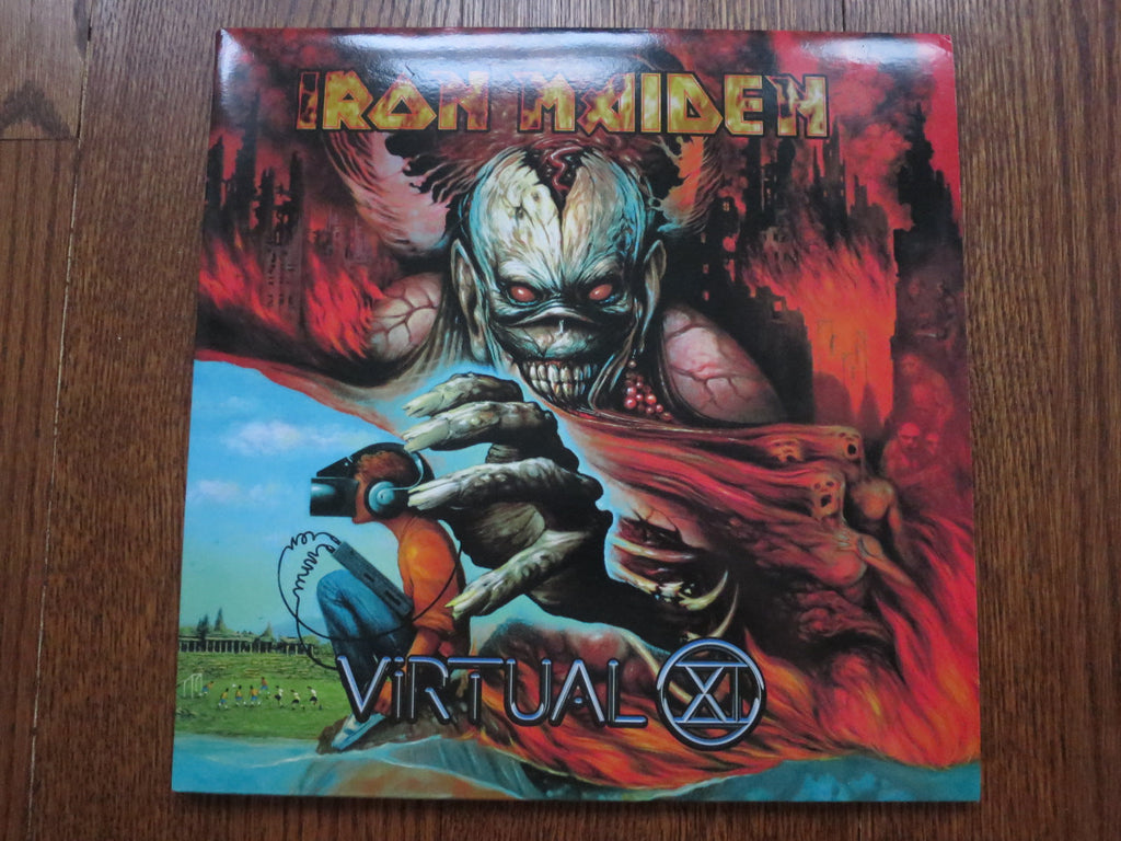 Iron Maiden - Virtual XI - LP UK Vinyl Album Record Cover
