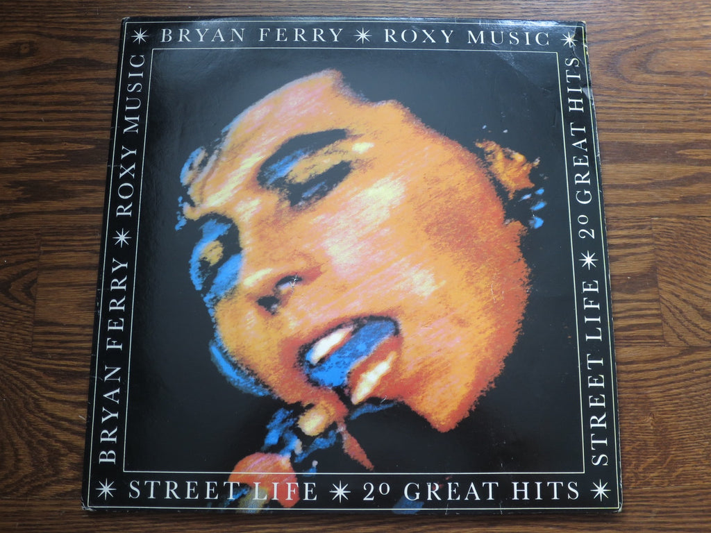 Bryan Ferry / Roxy Music - Street Life - 20 Great Hits 2two - LP UK Vinyl Album Record Cover