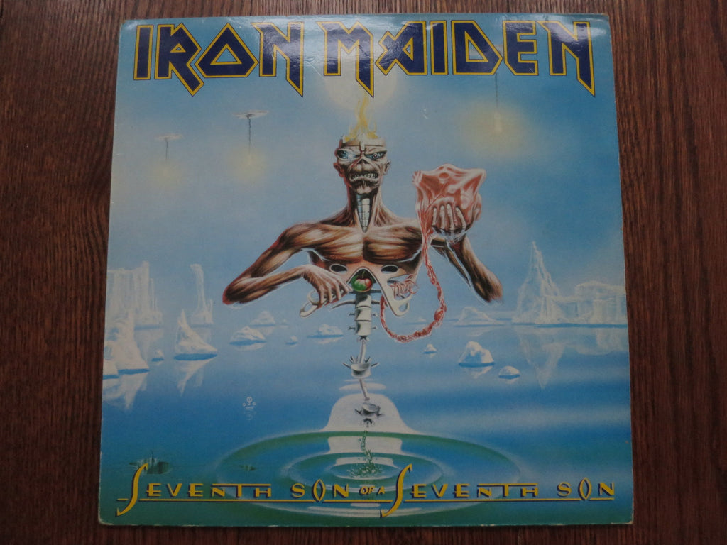 Iron Maiden - Seventh Son Of A Seventh Son - LP UK Vinyl Album Record Cover