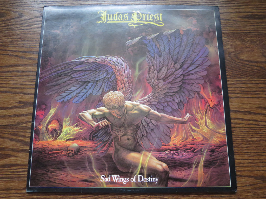 Judas Priest - Sad Wings Of Destiny - LP UK Vinyl Album Record Cover