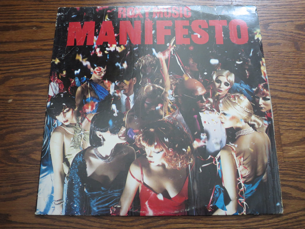 Roxy Music - Manifesto 3three - LP UK Vinyl Album Record Cover