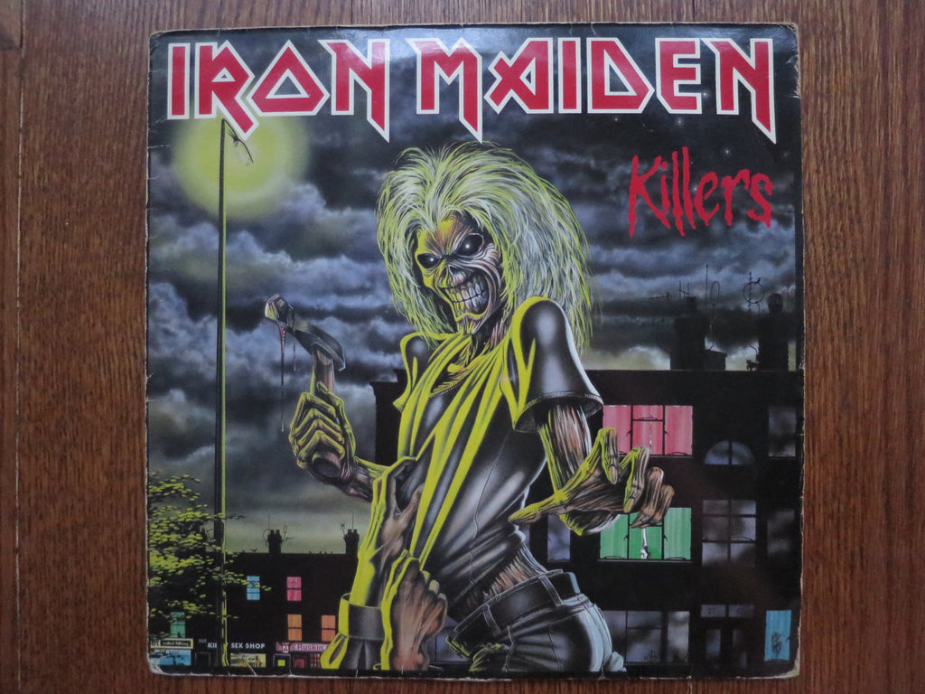 Iron Maiden - Killers - LP UK Vinyl Album Record Cover
