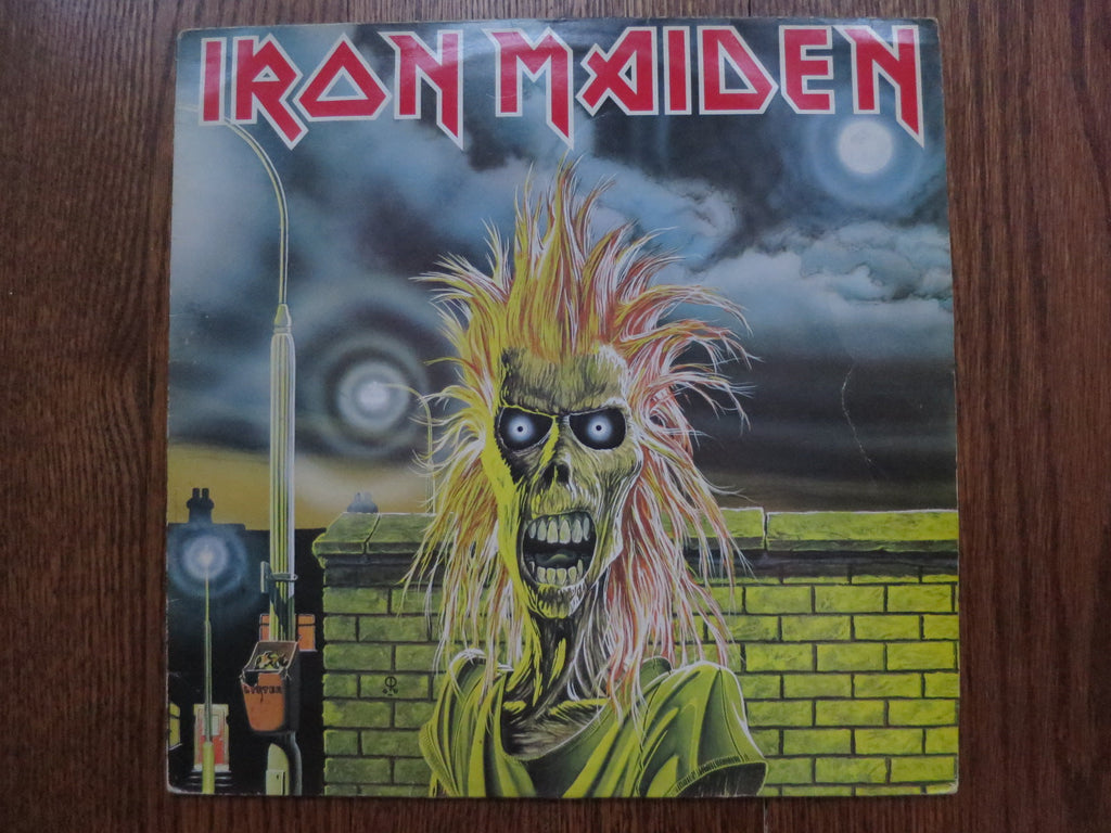 Iron Maiden - Iron Maiden - LP UK Vinyl Album Record Cover