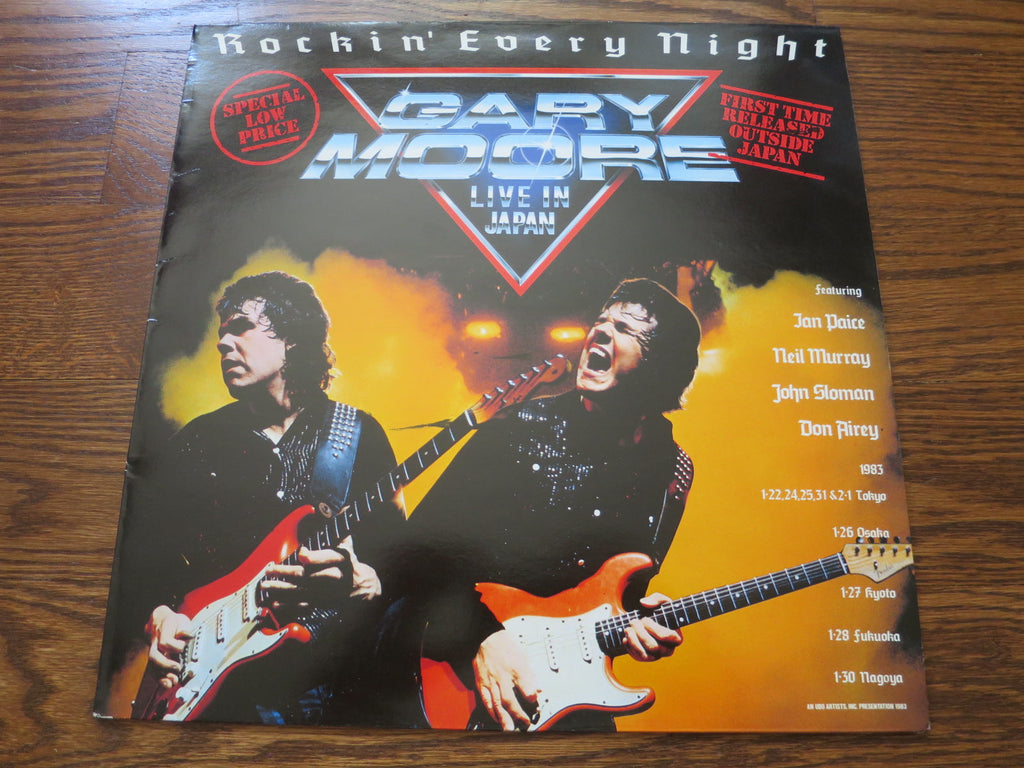 Gary Moore - Rockin' Every Night - LP UK Vinyl Album Record Cover