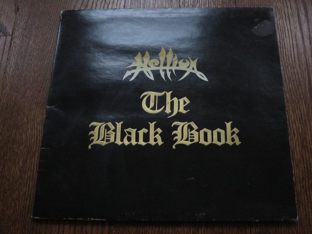Hellion - The Black Book - LP UK Vinyl Album Record Cover